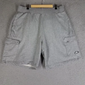 Nike Sportwear Sweatshorts Adult XXL 10" Baggy Cargo Basketball Gym Casual Men's - Picture 1 of 10