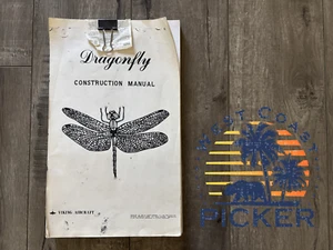 1980 Dragonfly Construction Manual Viking Aircraft Vintage Original - Picture 1 of 10