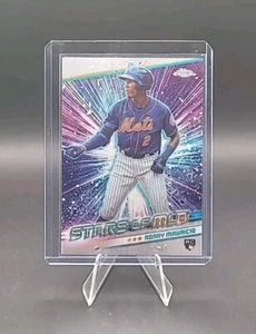 2024 Topps Series 1 Chrome Stars of MLB Ronny Mauricio Rookie #CSMLB-11 Mets - Picture 1 of 2