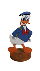 Hand Carved Wood Donald Duck Painted Wood Art Sculpture 11" Vintage Sailor
