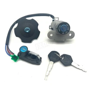 For Yamaha DT125RE DT125X 2005-2007 Ignition Switch Fuel Gas Cap Seat Lock Kit - Picture 1 of 7