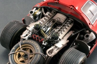 Ferrari RACE FINISHED Car Custom Built Metal Body1 18Model12Racer24 Racing - Image 1 of 4