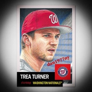 🛑👀 Topps Living Set Card #134 Trea Turner 🔥 - Picture 1 of 1