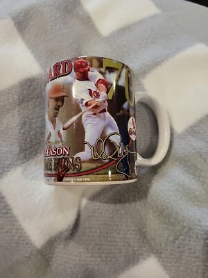 Mark McGwire Cardinals Coffee Cup 70 Home Run History  1998 Season - Изображение 1 из 4