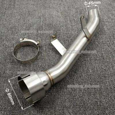 For Suzuki GSXS1000 GSX-S 1000 2015-2022 Exhaust Mid Link Pipe Slip On Original - Image 1 of 4