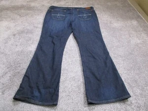 Lucky Brand Jeans Womens 20W Dark Wash Ginger Boot Denim Pants - Picture 1 of 12