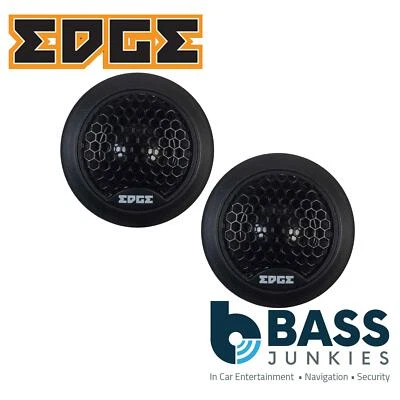 EDGE EDB1TN-E1 - 1.9" NEODYMIUM In-Line X-Over 100 Watts a Pair Car Tweeters - Image 1 of 4