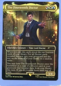 MTG The Fourteenth Doctor #A Foil Secret Lair Drops - Picture 1 of 2