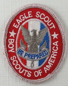 2002 Eagle Scout Rank Patch Original Scout Stuff Back Issue 12D - Imagen 1 de 2