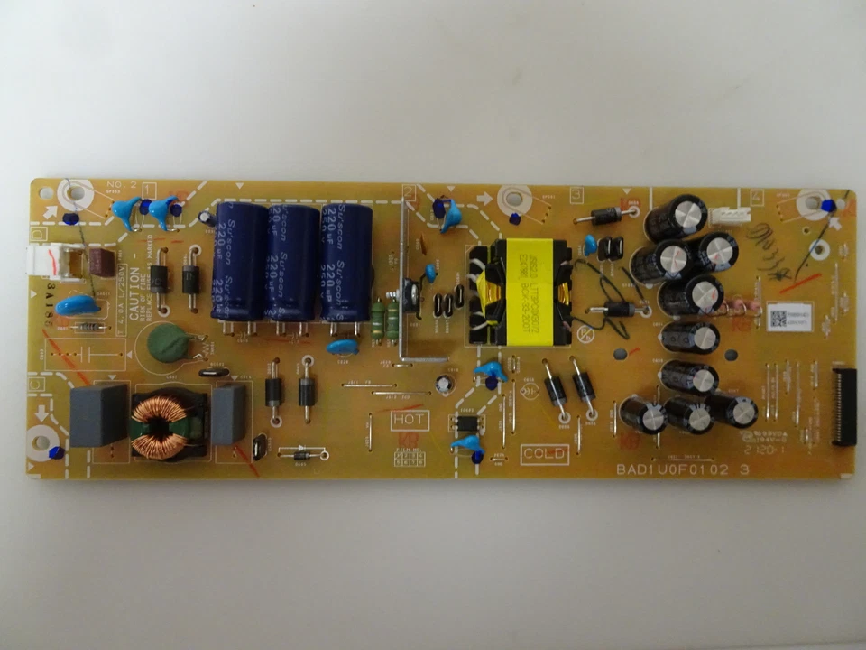 50" Philips LED TV 50PFL5766/F7D Power Supply Board AD1U1MPW-001