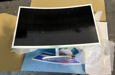 Samsung C32F391FWN  Essential Curved Monitor 31.5" 1920x1080 CRACKED SCREEN - Image 1 of 4