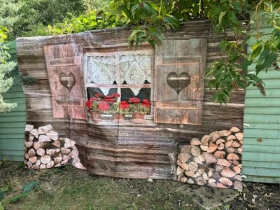 Bavarian Summer Log Cabin Design - Gazebo Waterproof  Wall - Replacement  - Image 1 of 4