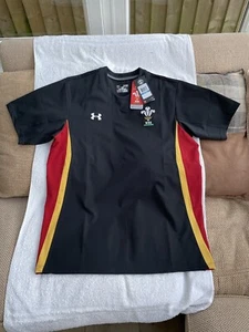 Under Armour Wales Rugby Union Training T-Shirt Size XL Brand New With Tags Mint - Picture 1 of 13