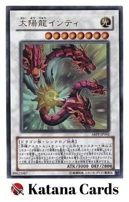 Yugioh Cards | Sun Dragon Inti Ultra Rare | ABPF-JP042 Japanese - Image 1 of 4