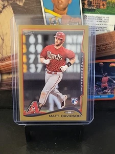 2014 Topps Matt Davidson Gold /2014 Rookie #199 Arizona Diamondbacks  - Bild 1 von 10