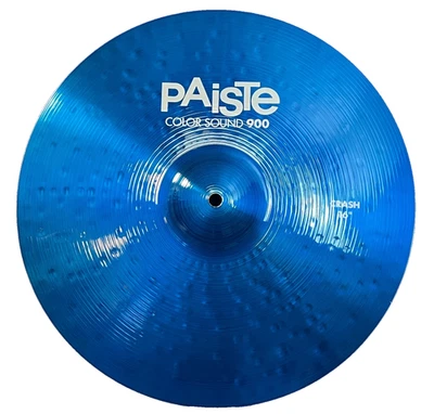 Platillo de choque PAISTE Color Sound 900 azul-16"/1120 gramos-propio-excelente estado Foto 1 de 4