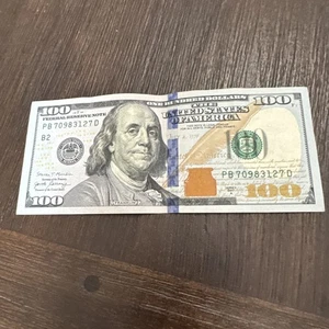 $100 CASH - $100 Dollar Bill - Blue Note - United States note USD - Lot 127D - Picture 1 of 8