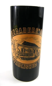 Bundaberg Distillery Official Tall Glass Tumbler 16cm Tall VGC No Chips Or Crack - Bild 1 von 5