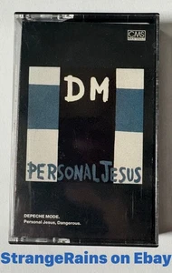 1989 DM Depeche Mode Personal Jesus Dangerous Maxi-Single Cassette PLAY TESTED - Picture 1 of 6