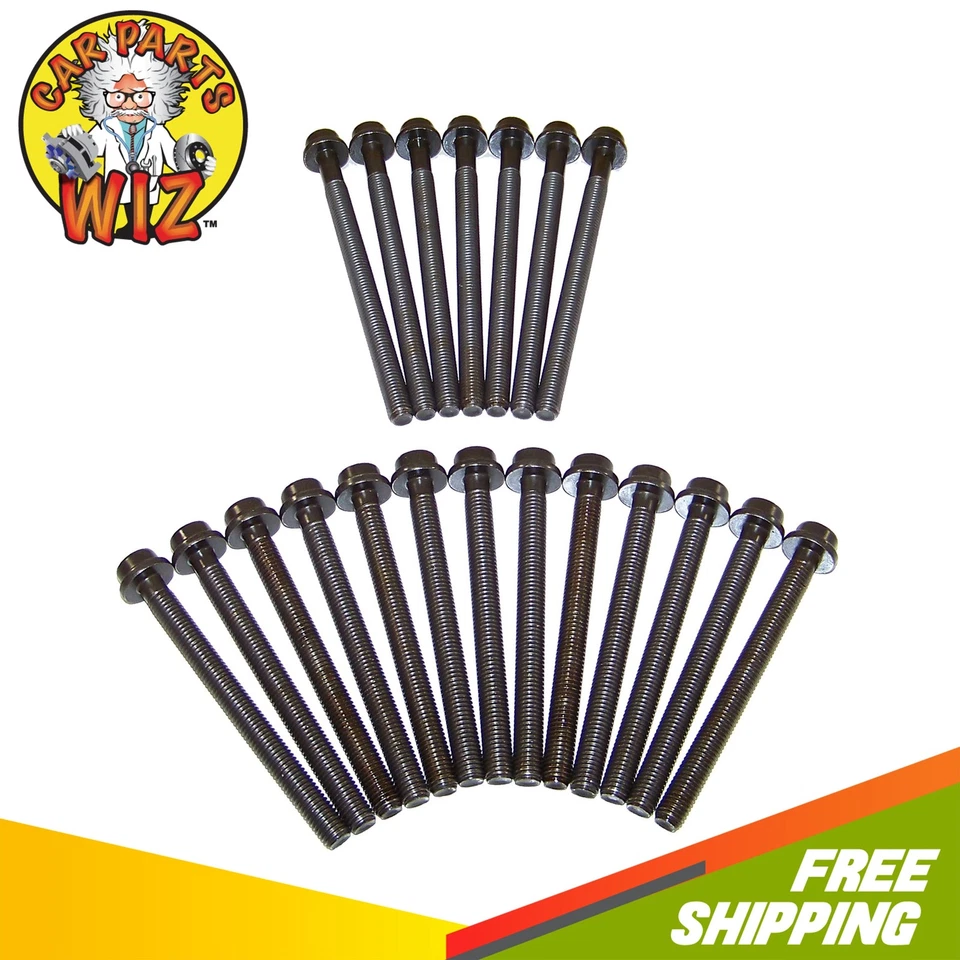 Kit de parafusos de cabeça de motor compatível com 04-09 Audi Volkswagen A3 Quattro 3.2L BAA BHE BJS BMX - Imagem 1 de 1