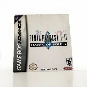 Final Fantasy I & II Dawn of Souls - Autentico Completo GameBoy Advance GBA CIB - Foto 1 di 6