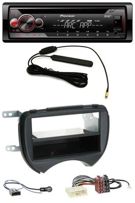 Pioneer CD USB AUX DAB MP3 Autoradio für Nissan Micra K13 10-13 schwarz - Bild 1 von 4