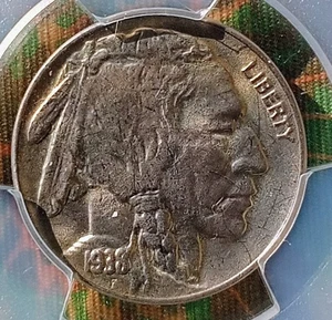 1938 D  Buffalo Nickel PCGS Graded MS 63 Condition. - Picture 1 of 4
