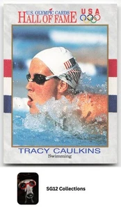 1991 Impel U.S. Olympic Hall of Fame #45 Tracy Caulkins USA - Picture 1 of 2