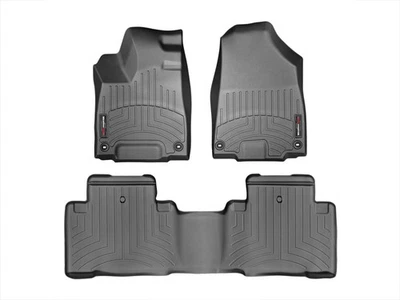 WeatherTech FloorLiner para Acura MDX 2017-2020 - 1ª y 2ª fila, negro Foto 1 de 4