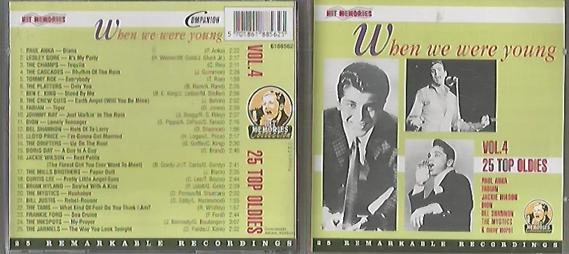 Various When We Were Young Vol.4 - 25 Top Best Of Oldies - Titelliste siehe Foto - Bild 1 von 1