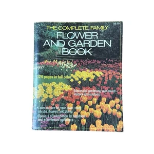 VTG Complete Family Flower And Garden Book 1981 Tress Shrubs Flowering Herbs - Bild 1 von 6