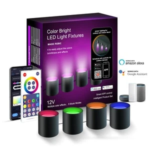 Tuya Applique da parete a LED intelligente Wifi RGBIC Luci con controllo Vocale - Imagen 1 de 3