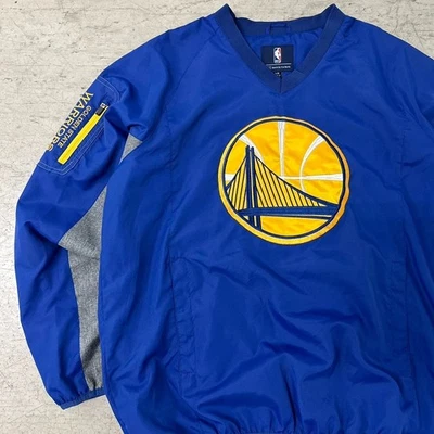 Vintage Golden State Warriors G3 Pullover Windbreaker - Image 1 of 4