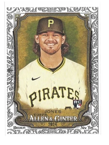 2024 Topps Allen & Ginter - Jared Jones #298 Foil Filagree (RC) - Foto 1 di 2