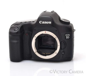 Canon 5D Mark I 12.7 MP DSLR-Kamera Body mit Ladegerät [SEHR GUTER ZUSTAND] - Bild 1 von 6