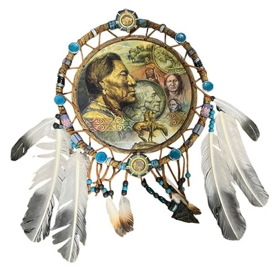 Buffalo Nickel Commomerative Masterpiece Dreamcatcher Bradford Native American  - Image 1 of 4
