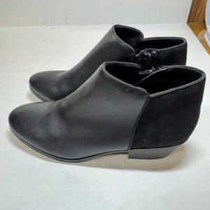 Style & Co. Womens 6 M Black Patent Zip Up Ankle Booties DISPLAY XX7 - Picture 1 of 4