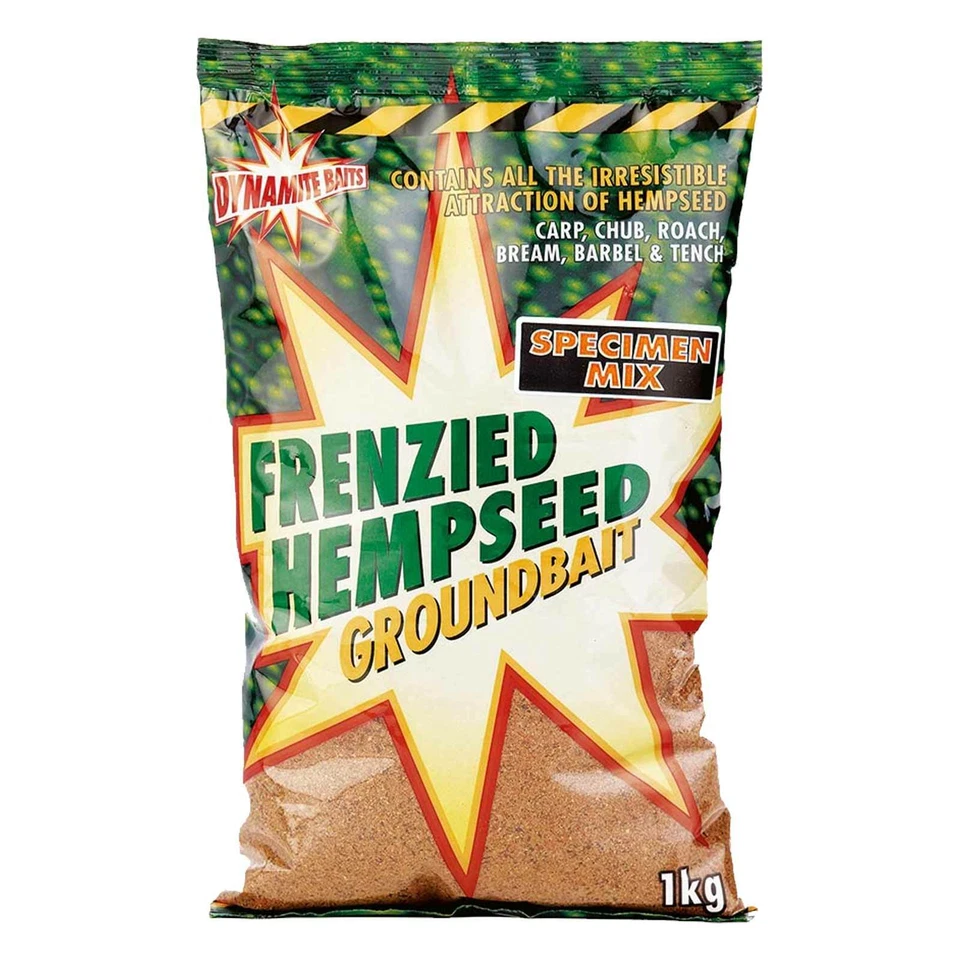 (6,17€/1kg) Dynamite Baits FRENZIED HEMP Super Match Friedfischfutter - Bild 1 von 1