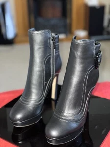 jimmy choo leather ankle boots - Picture 1 of 6
