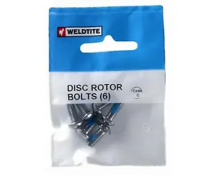 Weldtite Cantilever Boss Bolts,Disc Rotor Bolts,M5x20mm M8x45mm,M6x20mm,M6x35mm - Picture 1 of 12