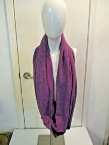 LULULEMON ATHLETICA Vinyasa Scarf Tubular Wrap Reversible Heather / Stripe  O S - Picture 1 of 12