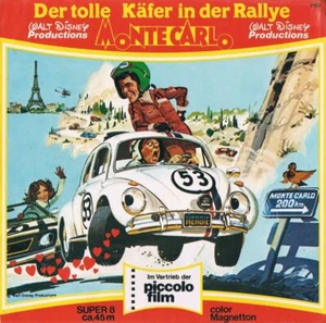 HERBIE GOES TO MONTE CARLO (1977) GERMAN SUPER 8 ca. 45 m COLOR / TON - Picture 1 of 3