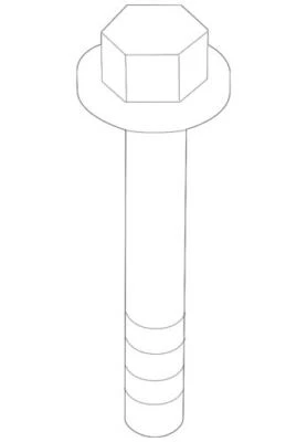 OEM NUEVO 2018-2020 GM GMC Chevrolet Equinox brazo de control inferior delantero perno 11548893 Foto 1 de 2