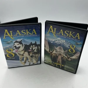 Alaska Adventure Pack Vol 1 And 2 - 8 Movies - Very Good DVD Set Of 2 - Imagen 1 de 4