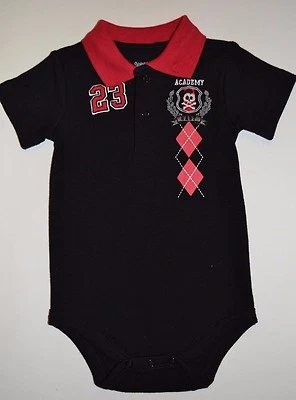 Детский комбинезон Spencer's Baby One Piece Argyle Skull Baby Academy джемпер 6-12, 12-18 месяцев - Изображение 1 из 2