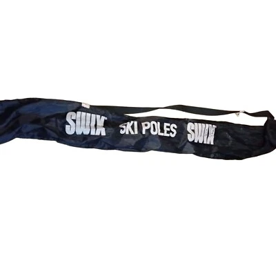 USA Olympic Luggage Swix Ski Pole Bag Nordic Signed Olympian Johnny Spillane - Image 1 of 4