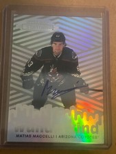 2022-23 UPPER  DECK STATURE WUNDERKIND AUTO MATIAS MACCELLI