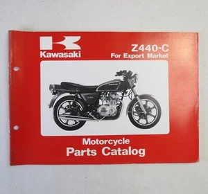 Kawasaki Z440-C Factory Motorcycle Parts Catalog Catalogue 1980 - Picture 1 of 3