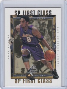 1999-00 SP Authentic First Class #FC2 Kobe Bryant Lakers Free Shipping!