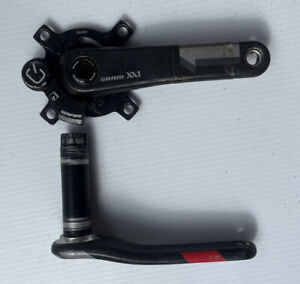 SRAM XX1 Cranks Arms BB30 175 mm with Quarq Double chainring Power Meter